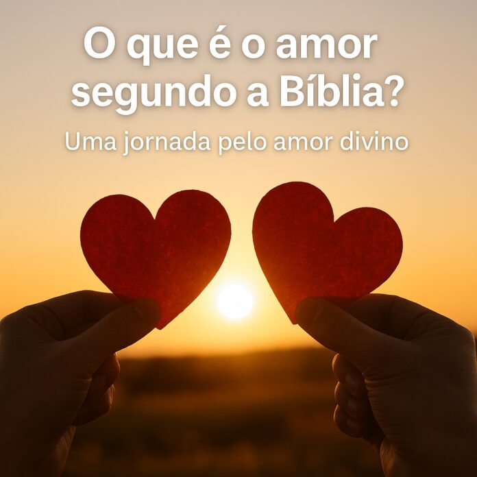 O que é o amor segundo a Bíblia? Uma jornada pelo amor divino